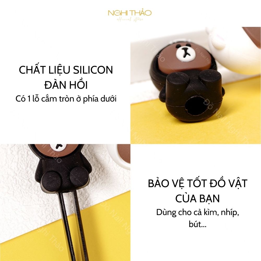 Bọc đầu kìm nhặt da NGHI THẢO