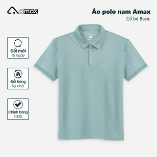 Áo polo nam cổ bẻ Amax basic