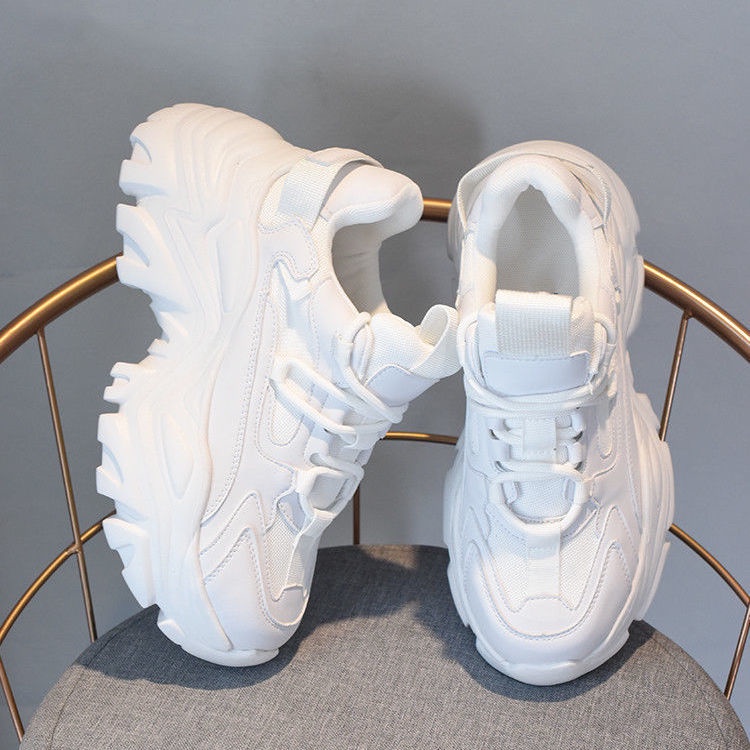 Giày Thể Thao Đế Dày Tăng Chiều cao Phong Cách Mới Dành Cho Nữ