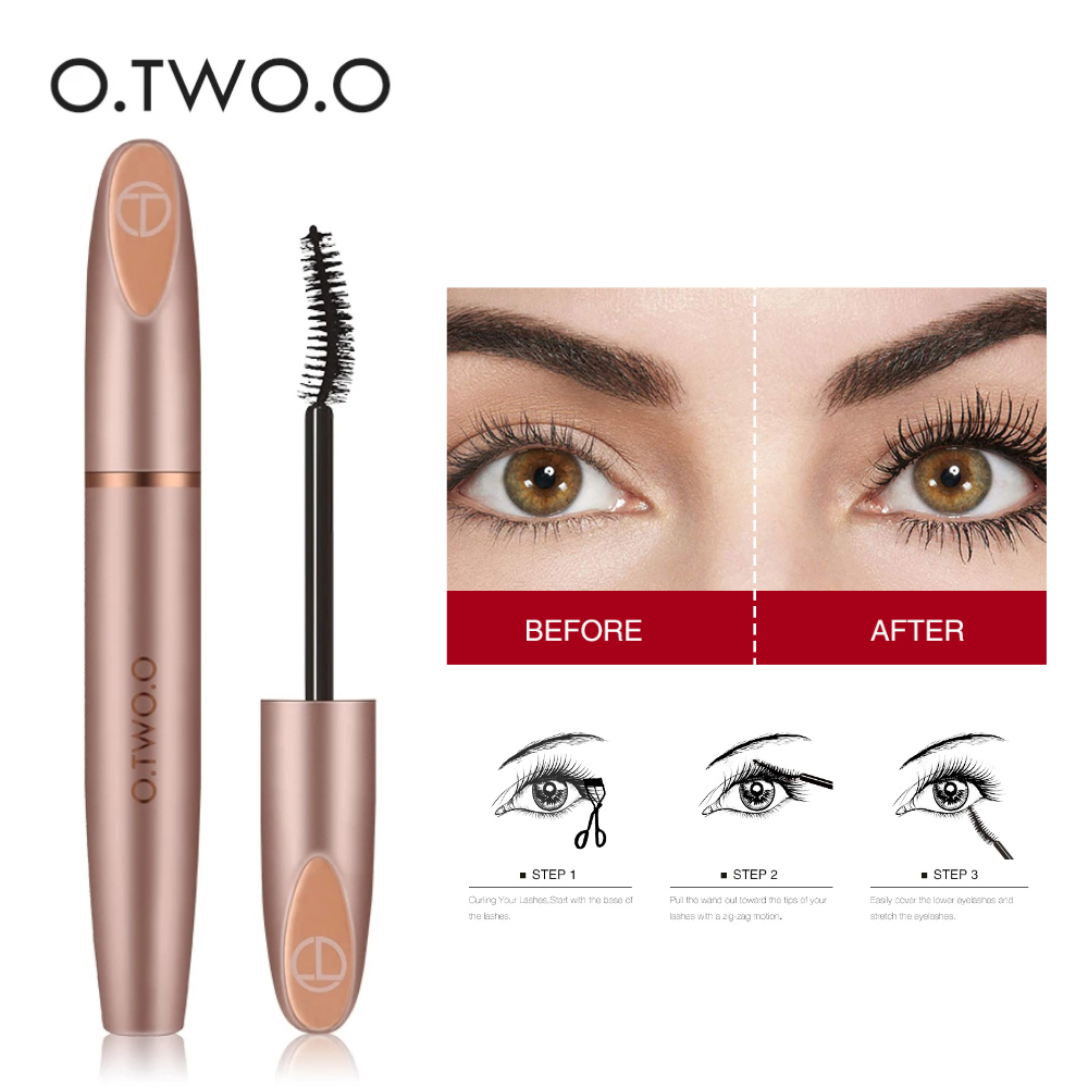 [Hàng mới về] Mascara O.Two.O sợi lụa 3D trang điểm làm dài và cong mi chống nước lâu trôi  | BigBuy360 - bigbuy360.vn