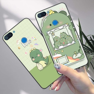 Ốp lưng điện thoại xiaomi mi 8 lite in hình khủng long siêu cute, đáng yêu