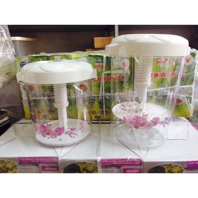 Hộp muối dưa cà việt nhật 5 lít và 10 lít