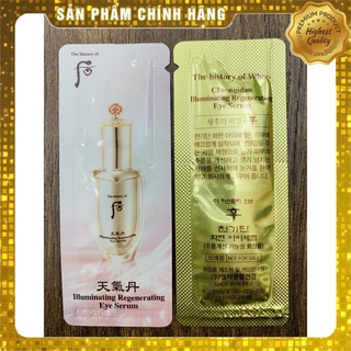 Tinh chất tái sinh phục hồi trẻ hóa da vùng mắt Whoo Cheongidan Illuminating Regenerating Eye Serum