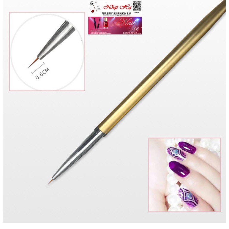 Bộ Bút Cọ Vẽ Móng Tay DingXi Cao Cấp Japan Nail Art Brush