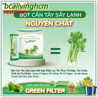 Thực phẩm bổ sung bột Cần tây –  giảm cân detox tăng sức đề kháng diệp lục Green Filter Celery