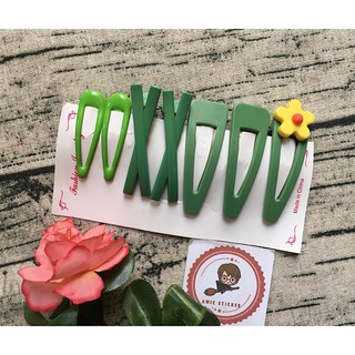 (Hình thật) Set 07 kẹp tóc dễ thương!