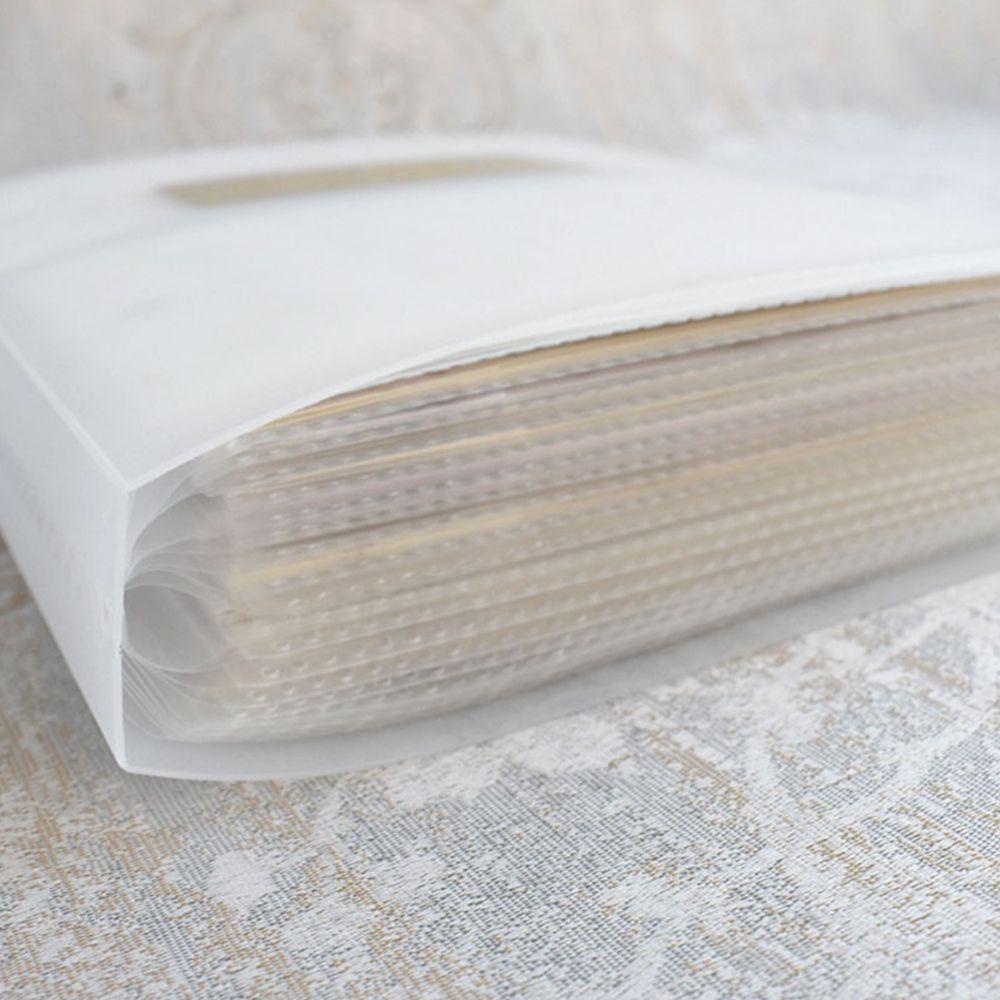 Album Đựng Thẻ Trưng Bày Móng Tay Trong Suốt Chống Nước Giá Đỡ