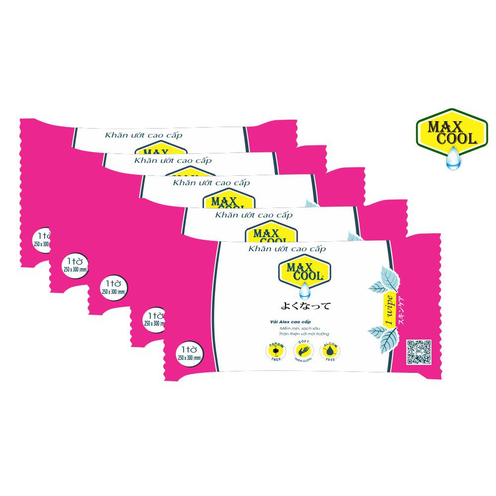 khăn ướt/lạnh cao cấp Max cool vải Alex