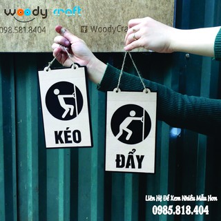 Bảng Kéo Đẩy - Kéo Cửa - Đẩy Cửa - Push - Pull - Dogowoody.vn
