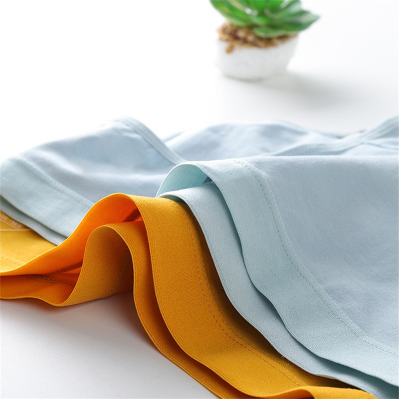 Quần Lót Cotton Không Đường May Lưng Vừa Thoáng Khí Gợi Cảm Có Cỡ Lớn Cho Nữ