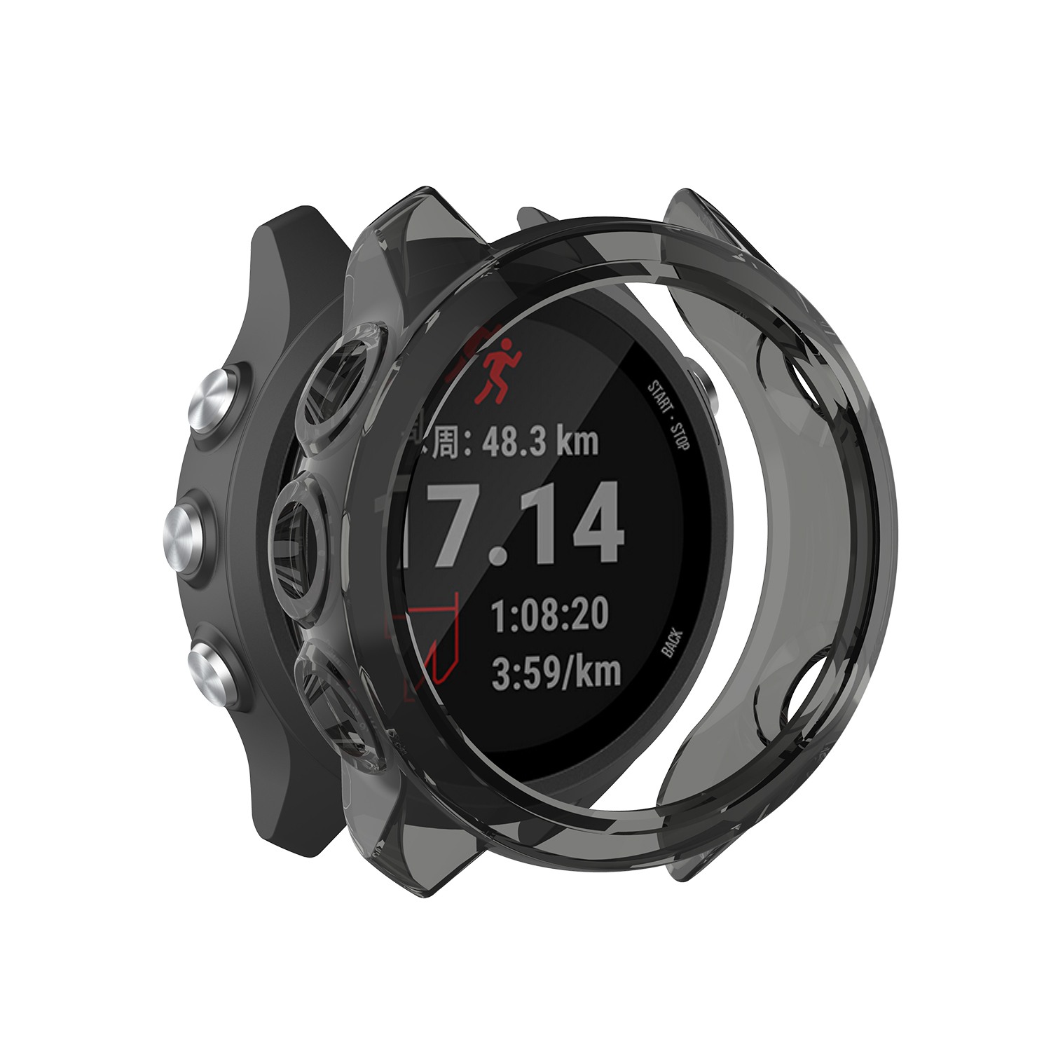 GARMIN Ốp Tpu Bảo Vệ Đồng Hồ Thông Minh Garmin Forerunner 245 245m