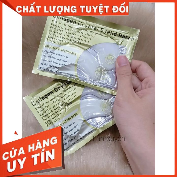 Mặt Nạ Mắt Collagen Crystal Eyelid Patch - Dưỡng Da Vùng Mắt cấp ẩm cho da ,chống lão hóa giảm thâm vùng mắt.