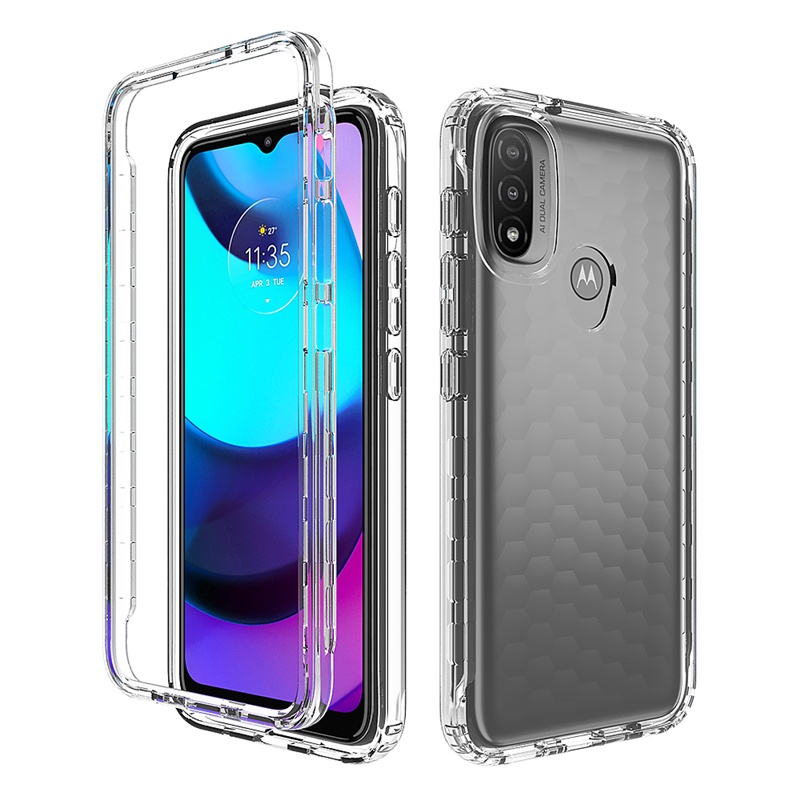 Ốp Điện Thoại 2 Trong 1 Chống Sốc Bảo Vệ 360 Độ Cho Motorola Moto E20 E30 E40 E7 E7i Power G Pure G Power 2022