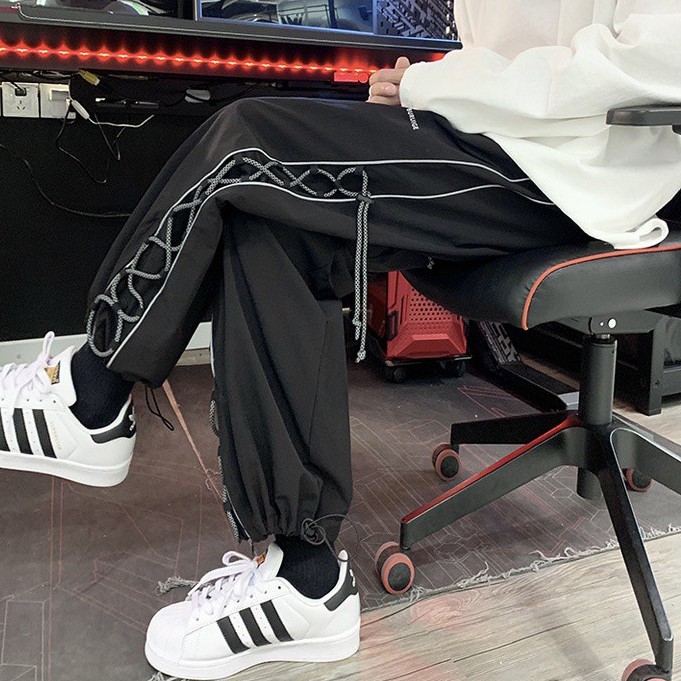 Quần dài thể thao dây rút phong cách cổ điển dành cho nam