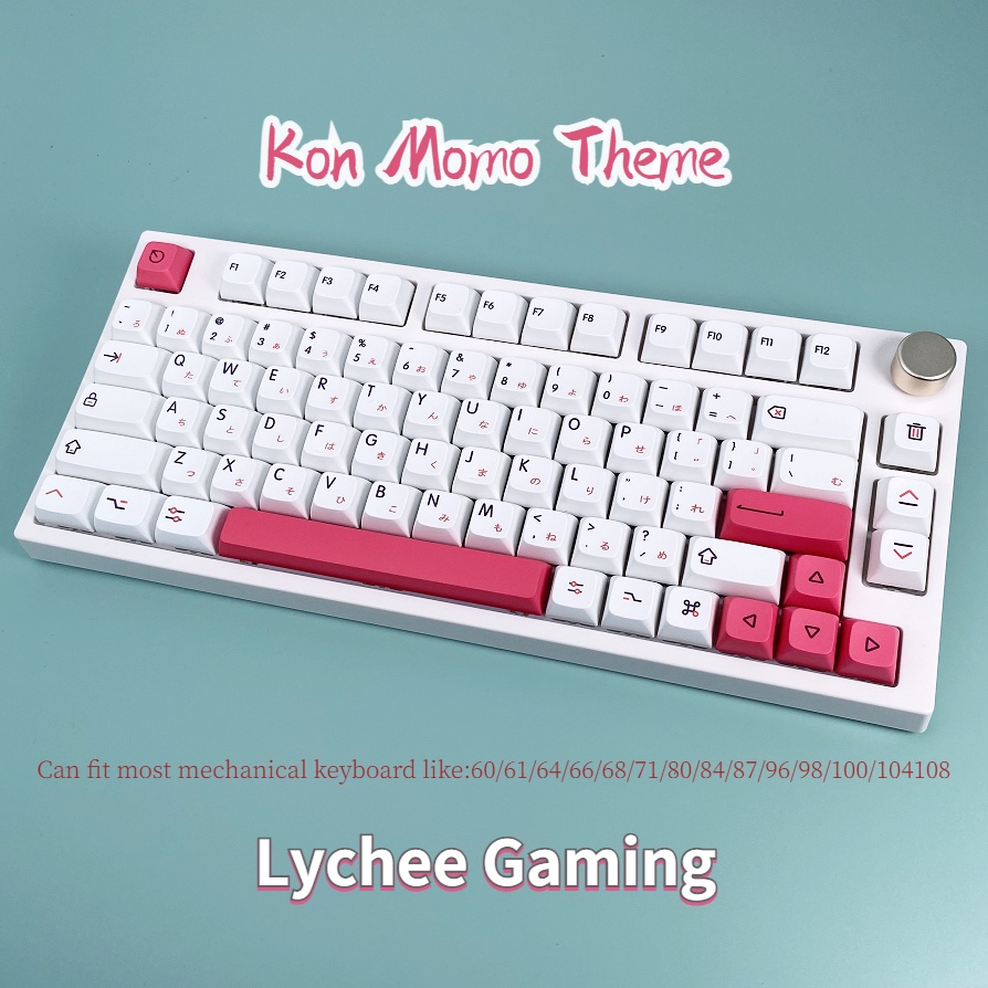 Nắp Đậy Bàn Phím kon momo Thái/Japanese sub legend Daifen 100/96/98 XDA PBT 66/68/84 127 Phím