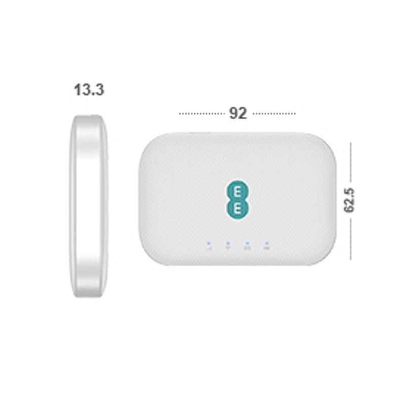 Bộ Phát Wifi 4G Alcatel EE71, Tốc Độ 4G 300Mbps, Pin 2150mAh, Wifi 802.11ac Hỗ Trợ 20 Kết Nối