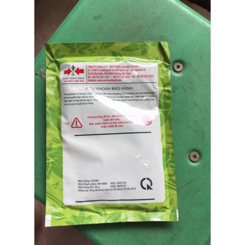 HẠT GIỐNG NGÔ NGỌT LAI F1 GOLDEN COB 50gr