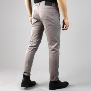 Quần kaki nam giả Jeans Galvin, quần nam basic chất kaki Công sở 5 - Leo Vatino