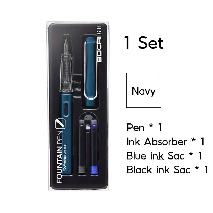 Bút mực OSSAYI ngòi 0.38mm tiện dụng
