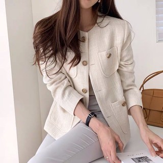 [Order] Áo khoác khuy cúc