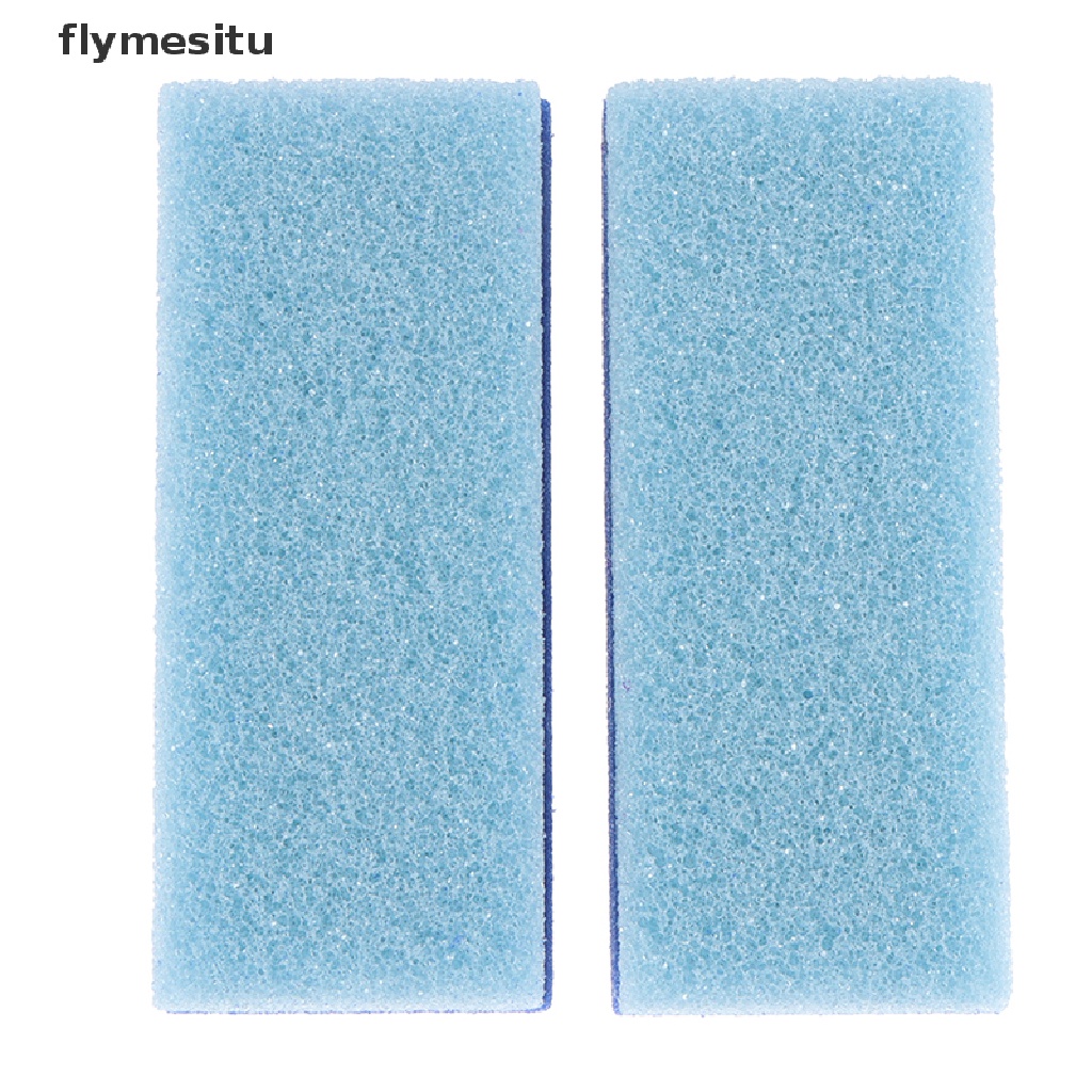 Fesu 2pcs Foot Pumice Stone Exfoliating Scrub Remover Hard Dead Skin Portable .