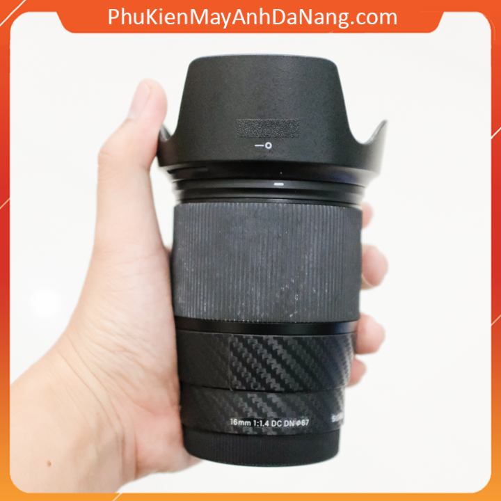 Loa che nắng lens hood cho ống kính Sigma 16mm F1.4 DC DN (Sony) - thay thế LH716-01