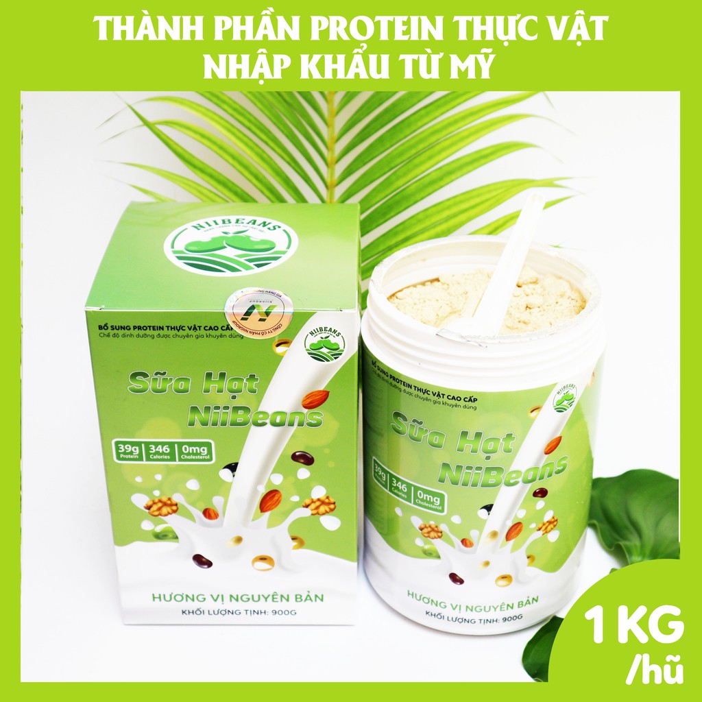 Sữa hạt Bổ sung dinh dưỡng Hương Vị Nguyên Bản 900g