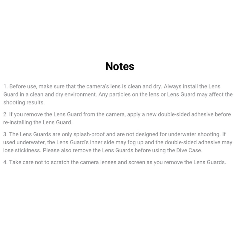 Miếng Dán Bảo Vệ Ống Kính Máy Ảnh 360 Độ Cho Insta360 ONE RS / R Dual-Lens 360 Insta360