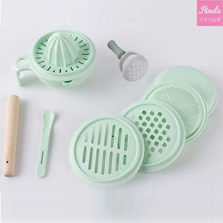 Bộ chế biến ăn dặm cho bé 9 dụng cụ.