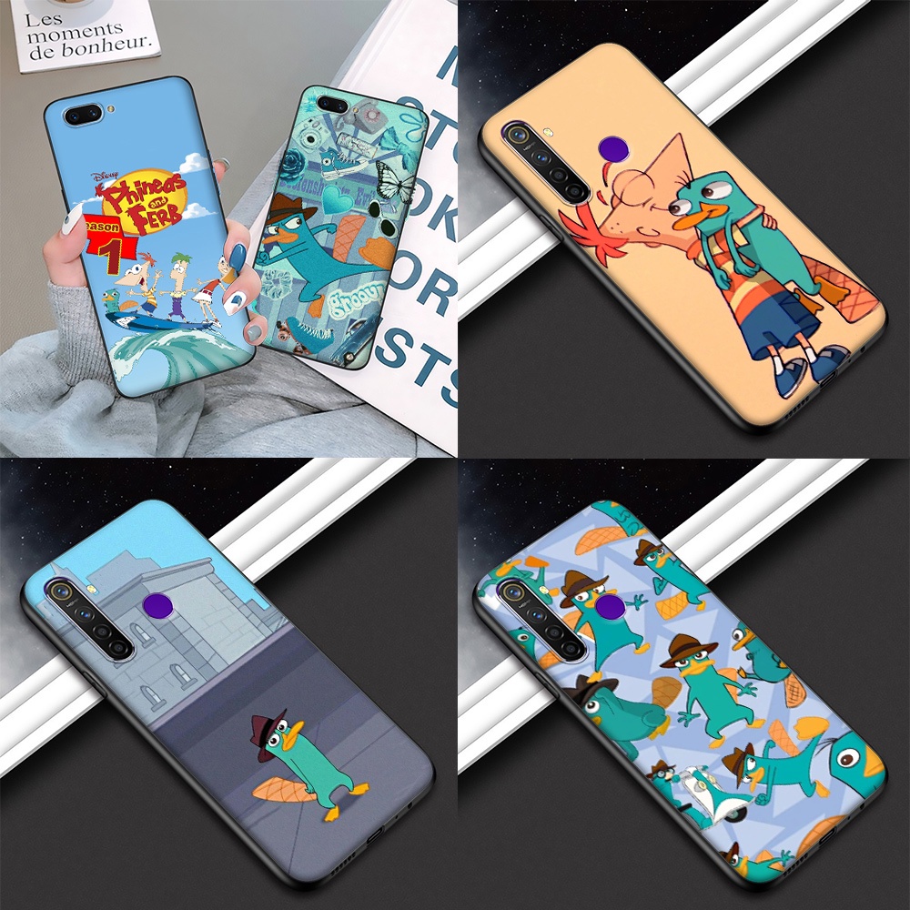 OPPO A53 A32 F11 Reno 2 3 4 Z 2Z 2F Pro 2020 TPU Soft Silicone Case Casing Cover PZ15 Anime Phineas and Ferb