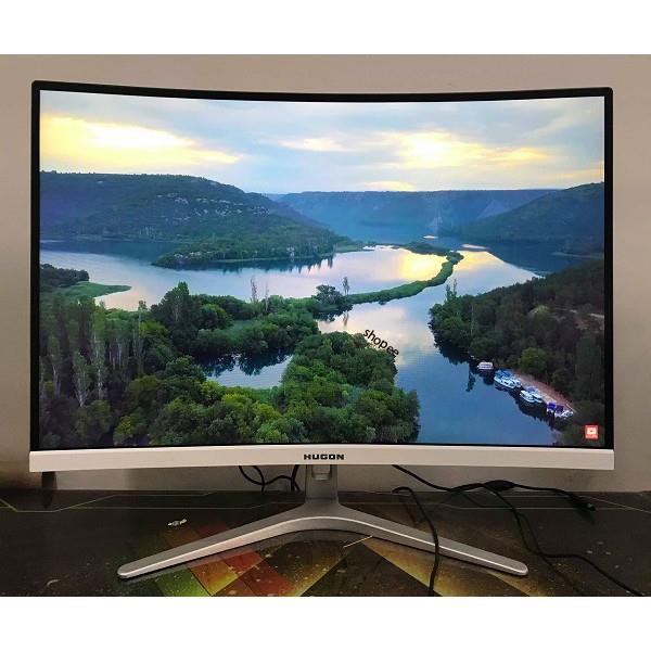 Màn hình máy tính cong Full Viền 24/27 inch 75Hz Mới HUGON