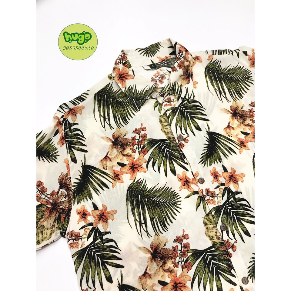 Áo sơmi hoa quả-thổ cẩm đi biển hè 2019 | BigBuy360 - bigbuy360.vn