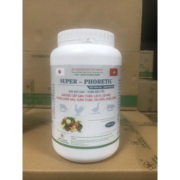 Thuốc thú y giải độc gan SuperForetic