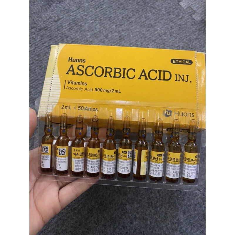 vitamin C hàn quốc 10 ống giá sỉ tốt