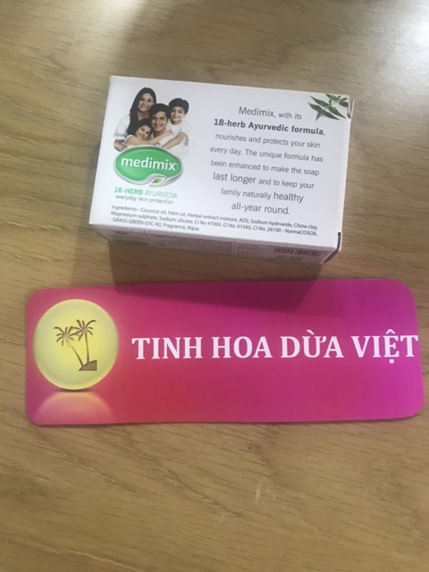 125gr Xà phòng Medimix 18 loại thảo dược Medimix- MEDIMIX 18 Herbs Soap