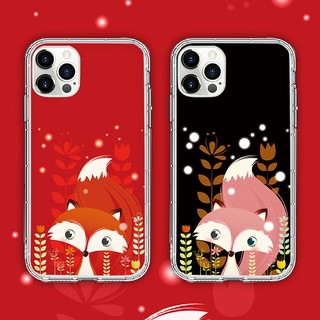 Ốp lưng hình con cáo hoạt hình cho iPhone 12 pro max iPhone 11 Pro Max iPhone 7 8 Plus SE