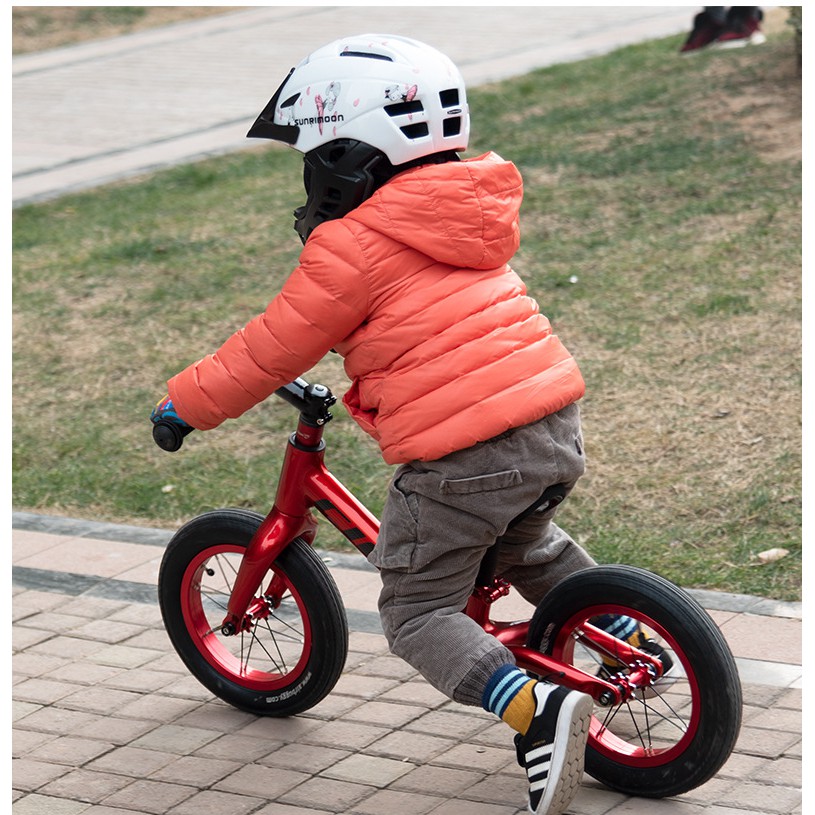 Bán sỉ - Mũ bảo hiểm xe đạp trẻ em SUNRIMOON - CIGNA(WT - 018B), Nón bảo hiểm xe đạp siêu nhẹ, cằm tháo rời