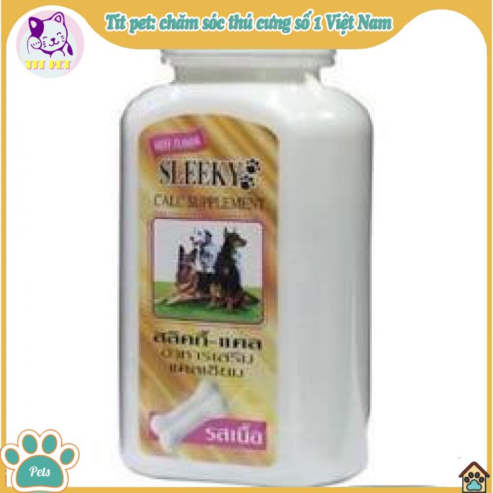 Canxi sleeky Vị Bò Cho Thú Cưng [ 1 v lẻ ] Tit Pet Shop97