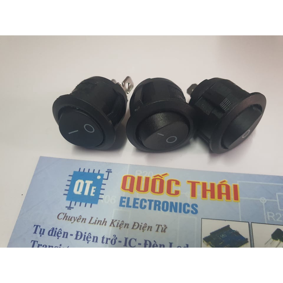 Combo 3 công tắc tròn phi 20