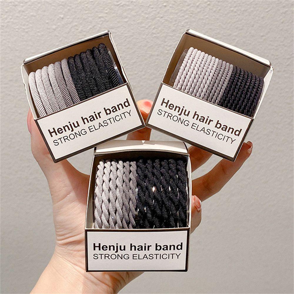 Bộ Dây Buộc Tóc Có Hộp Đựng Dễ Thương Cho Bạn Gái