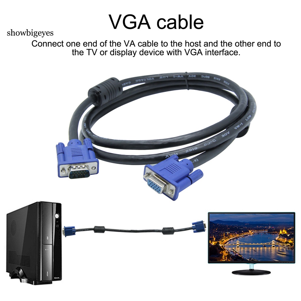 Dây Cáp Mở Rộng Vga Cho Máy Tính