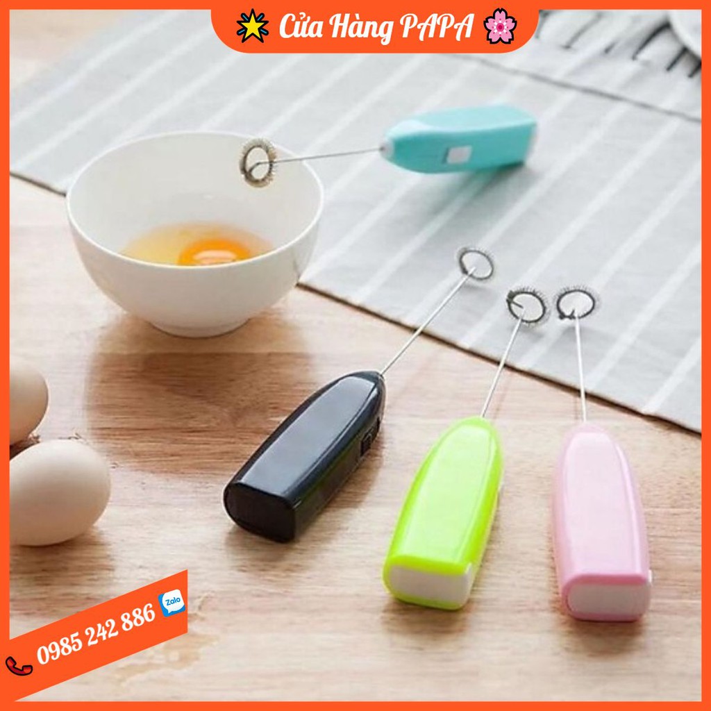 MÁY ĐÁNH TRỨNG ĐÁNH TẠO BỌT CAFE CẦM TAY MINI