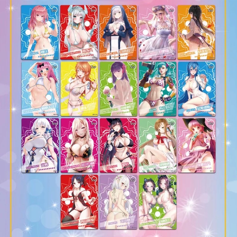 Bộ Sưu Tập Thẻ Bài Nữ Thần
