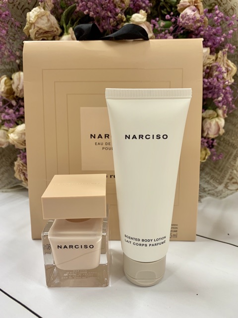 Set nước hoa narciso 30ml + lotion 75ml | Thế Giới Skin Care