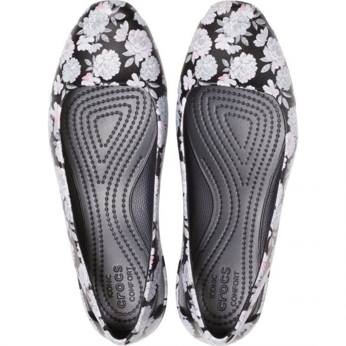 [Chính Hãng] Giày Búp Bê Cross In Họa Tiết _ Siêu Êm Bền Nhẹ - Giày Bệt Nữ Chính Hãng Cross Sienna Flat