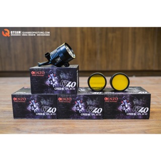 (FREESHIP) ĐÈN LED TRỢ SÁNG KENZO KZ40 CHIP CREE XPL HI V3 SIÊU SÁNG BẢO HÀNH 1 NĂM TẶNG LEN VÀNG