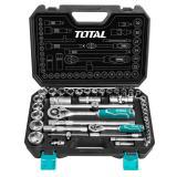 1/2" bộ tuýp 44 chi tiết total tht421441