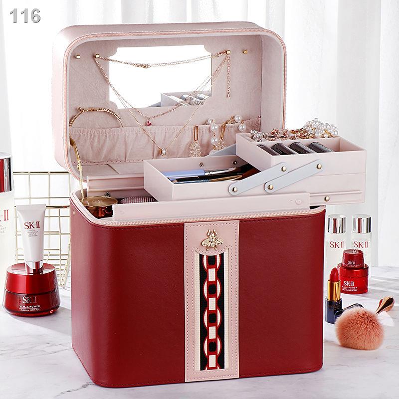 Túi đựng mỹ phẩm xách tay kiểu mới nữ thời trang phong cách nước ngoài cao cấp dung tích lớn đa chức năng đồ