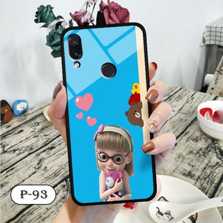 Ốp lưng kính 3D Xiaomi Redmi Note 7/ Note 7 Pro- hình cute
