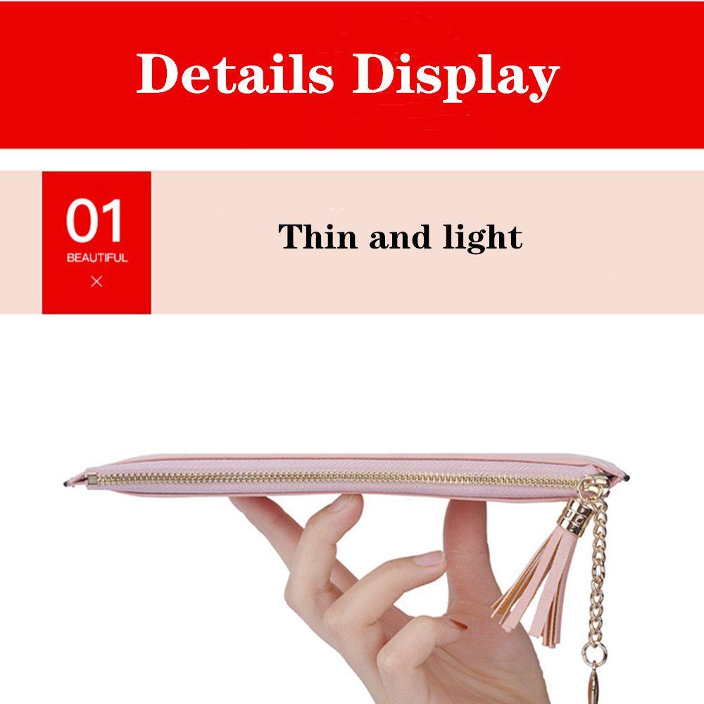 Ví Da Nhiều Ngăn Đựng Tiền Và Thẻ Dành Cho Nữ